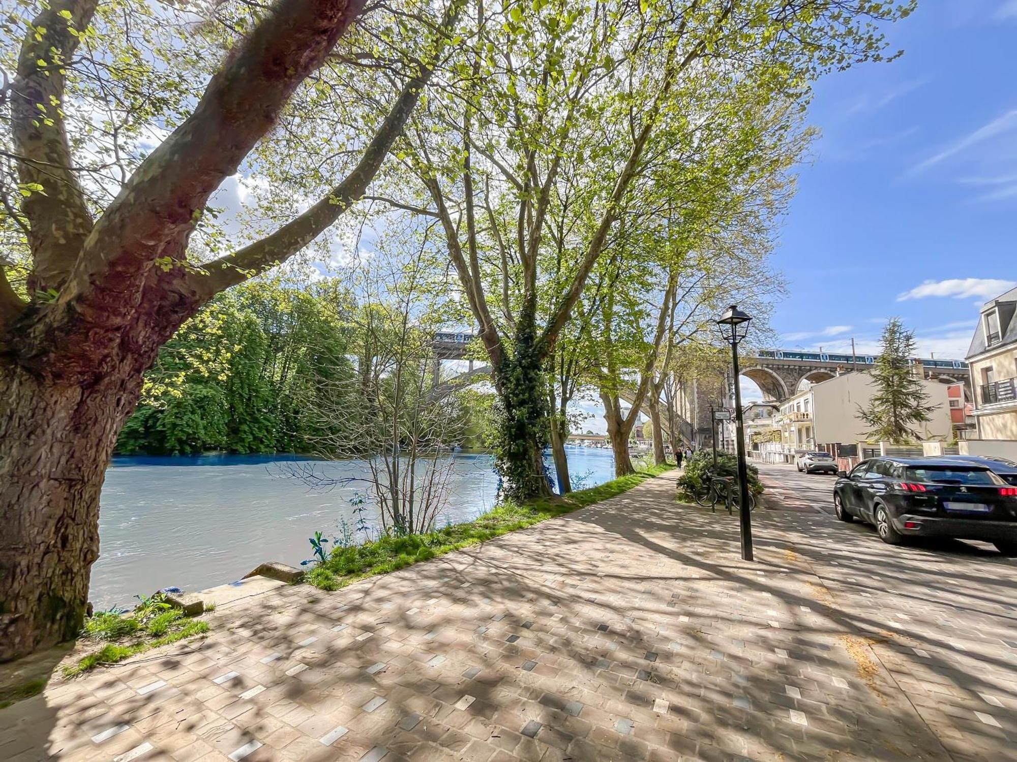 Charmant Studio Au Bord De La Marne Le Perreux-Sur-Marne Esterno foto